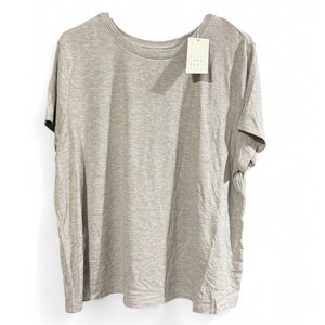 2PCS — A New Day Beige Short Sleeve Top